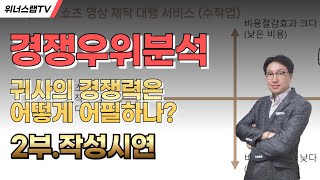 2부 작성 시연정부지원사업 사업계획서 투자유치제안서 필수 내용 경쟁사 분석 경쟁우위 분석 [upl. by Risteau]