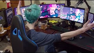 Ninjas Gaming Setup Tour 2018 Part 1 [upl. by Kasey932]