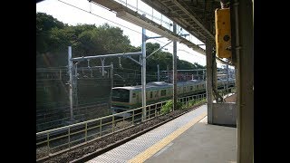 ＪＲ東日本 東北本線 宇都宮線 前面展望 JR East Tohoku Main Line Utsunomiya Line Drivers View [upl. by Ralf]