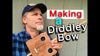 Making a DIDDLEY BOW [upl. by Dnalon]