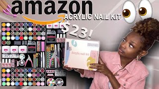 Amazon nail kit for beginners  is it any good  Reshe [upl. by Caesar]