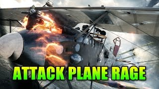 Attack Plane Destroys All  Battlefield 1 Pilot Gameplay [upl. by Gargan16]