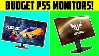 The 5 Best Budget PS5 Monitors  Best 5 budget GAMING MONITORS for PS5 2024 [upl. by Eiramanad]