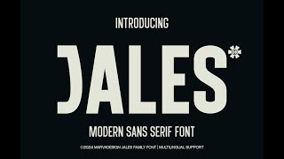 JALES Font Download [upl. by Ener]