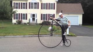 How to ride a Penny Farthing by Nate natel2046 [upl. by Konopka]