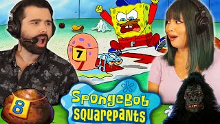 We Watched SPONGEBOB SEASON 3 EPISODE 15 AND 16 For the FIRST TIME MIDLIFE CRUSTACEAN BANNED EP [upl. by Dohsar]