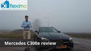 Mercedes C300e Plugin Hybride 2022 review  100 KM elektrisch rijbereik  Fleximo [upl. by Attenrev]