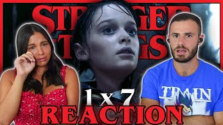 This Emotionally BROKE Us  Stranger Things 1x7 Reaction [upl. by Esmond]