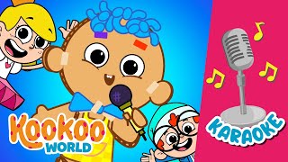 Karaoke Pin Pon Is a Toy with Lyrics  Kookoo World [upl. by Retse]