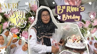 BIRTHDAY BU RINI vlog 🎂🤍  ascanius [upl. by Ayikin]