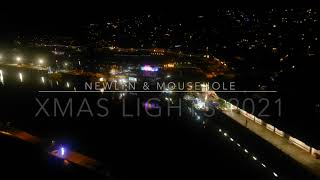 NEWLYN amp MOUSEHOLE CHRISTMAS LIGHTS 2021 [upl. by Shien]