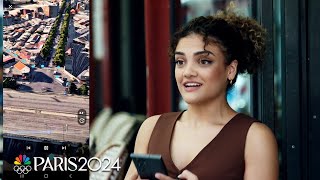 One Day In Paris with Laurie Hernandez  Paris Olympics  NBC Sports [upl. by Fassold]