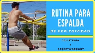 Rutina de Tirón Calistenia  Explosividad  MONKEYBARZ [upl. by Dian]