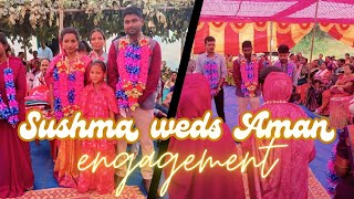 Munda welcome song  Sushma amp Aman engagement ceremonynew welcomesong munda song trending [upl. by Avitzur]