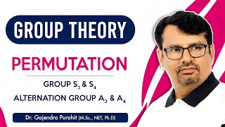 Group Theory  Symmetric Group S3 amp S4  Alternating Group A3 amp A4  Order Of Element [upl. by Ecilayram434]