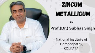 Zincum metallicum  a discussion of Homoeopathic symptomatology and Clinical usage [upl. by Jamill]