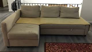 Is there a better sofa out there 7 year IKEA FRIHETEN Sleeper sectional update and review [upl. by Ahsiuqat]