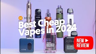 8 Best Cheap Vapes in 2024 [upl. by Millian]