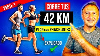 𝗚𝗥𝗔𝗧𝗜𝗦 Plan de ENTRENAMIENTO para MARATÓN 42K  16 SEMANAS  parte 1 [upl. by Bumgardner]