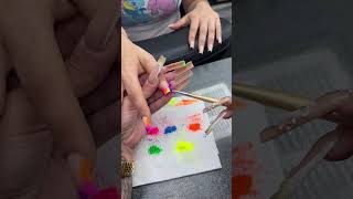 pigment design for beginners 😍youtubereels nails fypシ゚viral naildesigns pigments beginners [upl. by Aguayo]