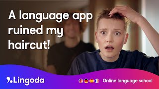 Learn a language with Lingoda  Wrong haircut  TV Commercial [upl. by Litta867]