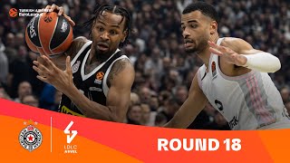 PartizanASVEL  Round 18 Highlights  202324 Turkish Airlines EuroLeague [upl. by Akire826]