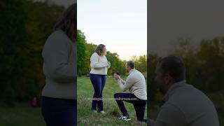 Fall family session turns into a surprise proposal wisconsinphotographers jonathansportraits [upl. by Land]