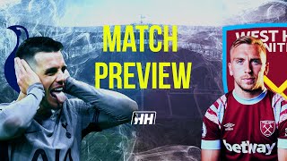 TOTTENHAM VS WEST HAM MATCH PREVIEW  Hollies Hotspurs Live [upl. by Assirac]