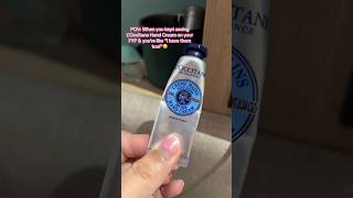 LOccitane getting the love for their hand creams😍 [upl. by Tymon]