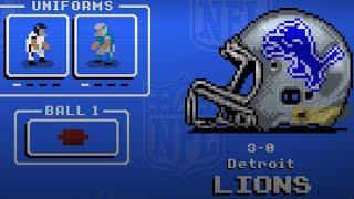 NFL Retro Bowl Career Mode Y1 W4  Detroit Lions vs Seattle Seahawks [upl. by Sammons]