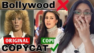 Original Vs Copied Bollywood Songs  Songs That We Thought Were Original  REACTION [upl. by Ardnasak]