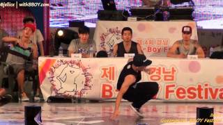 5vs5 FINAL  Fusion MCw vs Morning of owl  Gyeongnam BBOY Festival 2012 [upl. by Silirama]