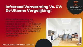 Infrarood Verwarming Vs CV  De Ultieme Vergelijking [upl. by Ahsatal]