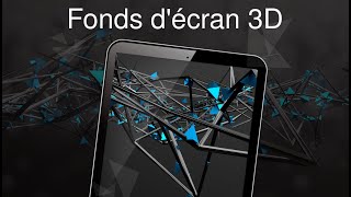 Fonds décran 3D 4k [upl. by Yatnoed]