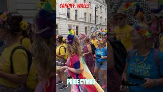 Pride parade🏳️‍🌈Cymru🏴󠁧󠁢󠁷󠁬󠁳󠁿Cardiff Westgate Street🏴󠁧󠁢󠁷󠁬󠁳󠁿wales cymru pridecymru [upl. by Niwdog870]