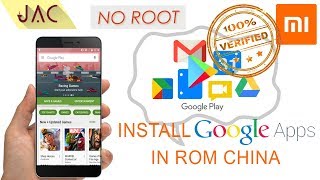 Install GApps Play Store di Rom China Xiaomi JAC Art Code [upl. by Snider677]