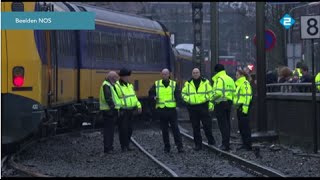 Animation Train derailment Hilversum [upl. by Johiah]