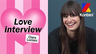 Clara Luciani est TOUT LE TEMPS amoureuse ❤️  Love Interview [upl. by Ferdy]