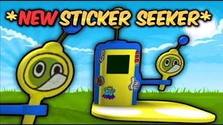 NEW Sticker Seeker Collector In Bee Swarm Simulator [upl. by Terrene]