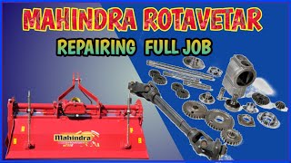 mahindra rotavator repair  rotavator bearing change  full Job [upl. by Durst716]