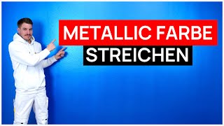 Wir STREICHEN eine METALLIC FARBE  StoColor Metallic [upl. by Tod]