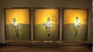 Francis Bacons Three Studies of Lucian Freud [upl. by Mosnar]