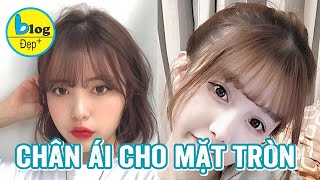 Top 15 kiểu tóc mái thưa mặt tròn – đẹp và thời thượng nhất 2023 [upl. by Shulamith]