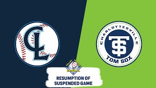 Tom Sox vs Lumberjacks  Resumption of Suspended Game July 19 2024 [upl. by Ocirrej]