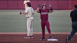 FSU Baseball  Garnet and Gold game recap including video of the extrainnings HR derby [upl. by Aramanta813]