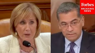 Do You Consider Yourself ProChoice Claudia Tenney Asks Becerra Point Blank About Abortion [upl. by Boggers436]