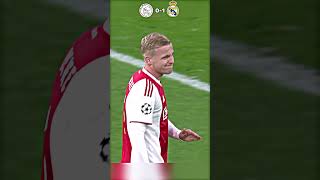 Ajax vs Real Madrid🏆🥶fyp ajax realmadrid football [upl. by Bentley]