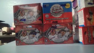 4 Blasters  3 2024 Bowman amp 1 2022 Topps Chrome Platinum Anniversary sportscardclubcom Break [upl. by Amis]