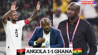 GHANA 11 ANGOLA• BLACK STARS OUT OF AFCON 2025…OTTO ADDO OR GFA TO LEAVE RAZAK SIMPSON MANAF  J… [upl. by Anialam]