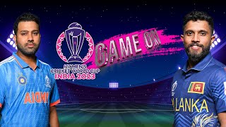 🔴 GAME ON  SL Vs IND  ICC Cricket World Cup 2023  GAJA TV [upl. by Rebmik]